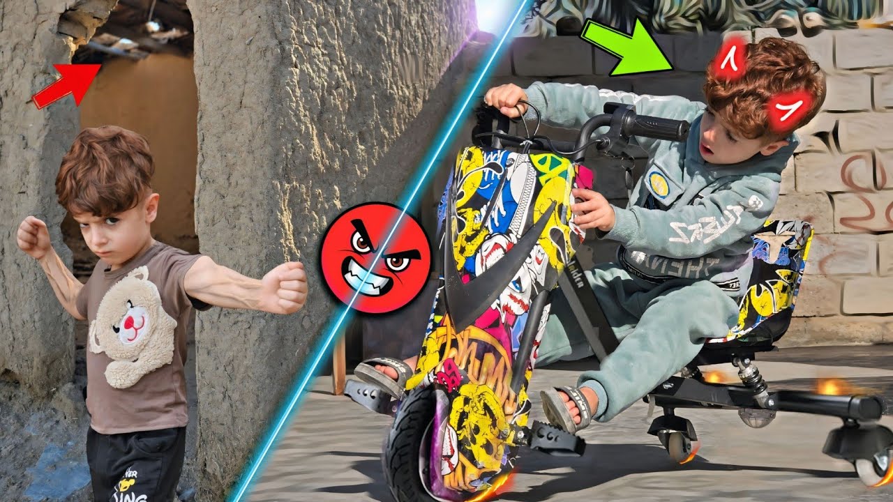سكوتر سريع 🚀 بناء بيت الطين 🛖 شنو صار ويانه.!😲