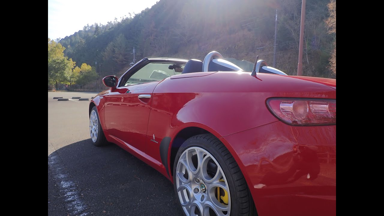 アルファロメオ　スパイダー　939　参考動画　Alfa Romeo　SPIDER　V6　3200cc