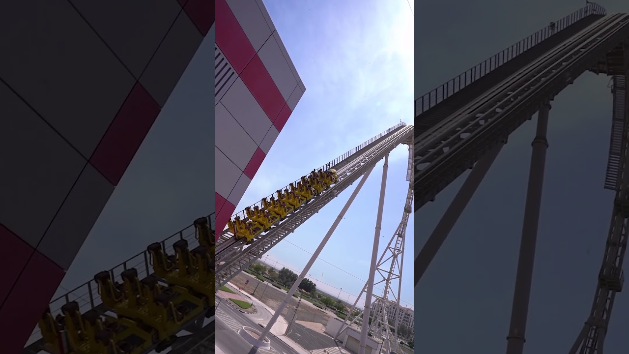 Dare your crew to conquer the world&rsquo;s craziest loop on #YasIsland! 🎢🚀💪  #InAbuDhabi