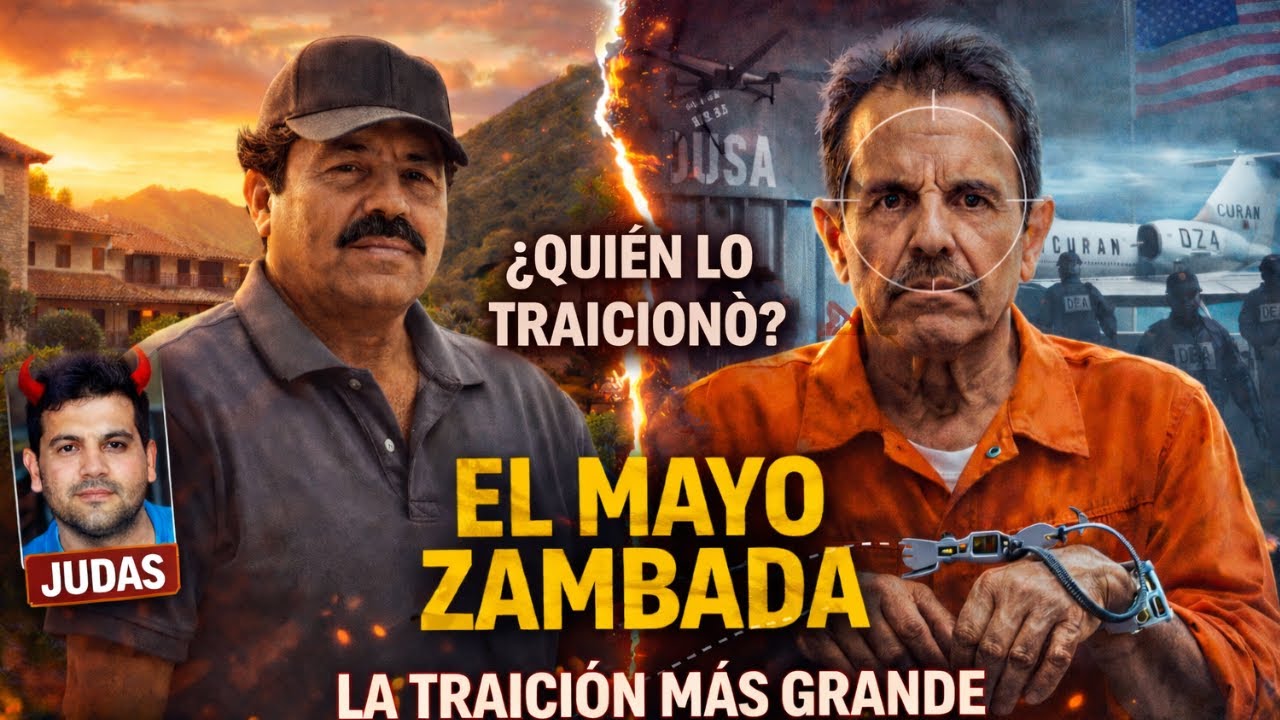 EL MAYO ZAMBADA: TRAICIONADO por el Hijo del Chapo y Entregado a EEUU - 50 Años Libre Terminan ✈️💀