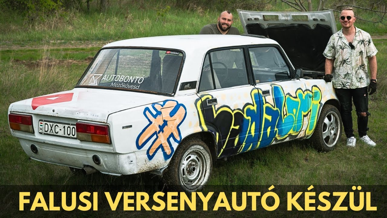 LADA 2107 FALUSI VERSENYAUTÓ KÉSZÜL, MEGLEPETÉSEK MINDENHOL
