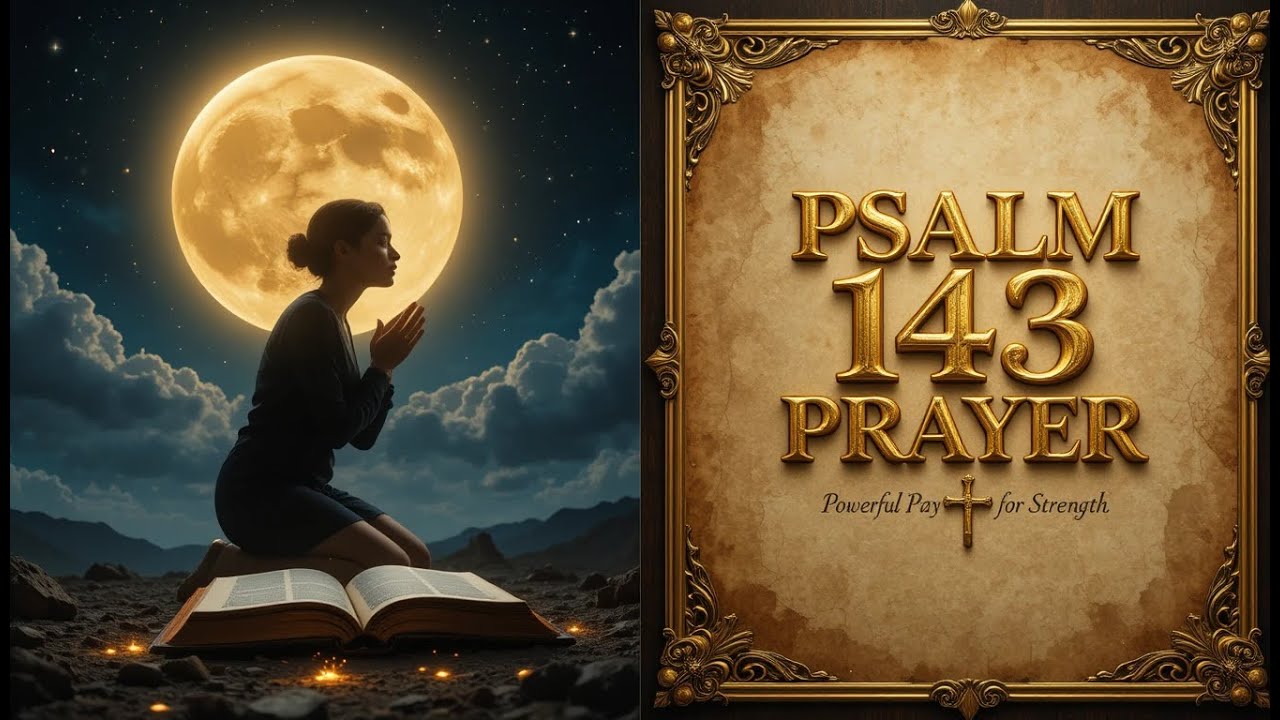 Psalm 143 Prayer - How to Pray When Your Spirit is Distressed