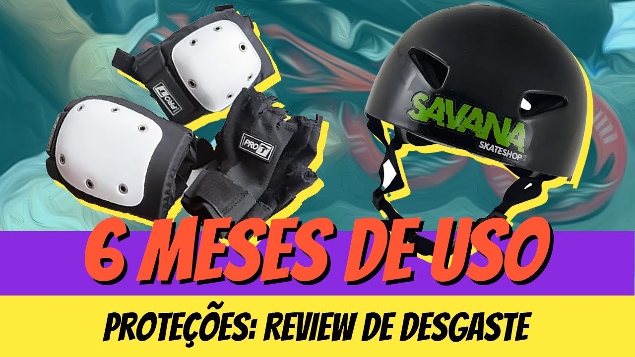 TRAXART DG-300 e CAPACETE SAVANA após 6 MESES de uso — REVIEW de DESGASTE