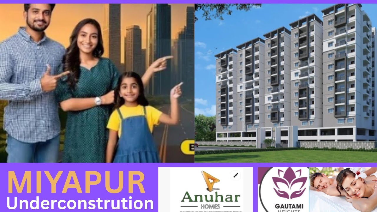 Miyapur underconstrution apartment project, 2 bhk, 2.5 bhk, 3 bhk flats available.call 7730889131.