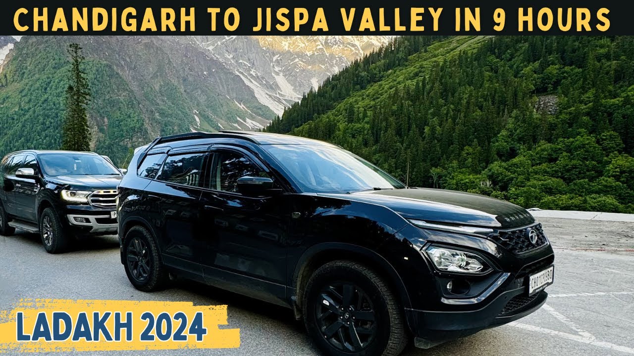 Chandigarh to Jispa via Manali in 9 hrs | Leh-Ladakh Road Trip in Tata Safari | EP-01