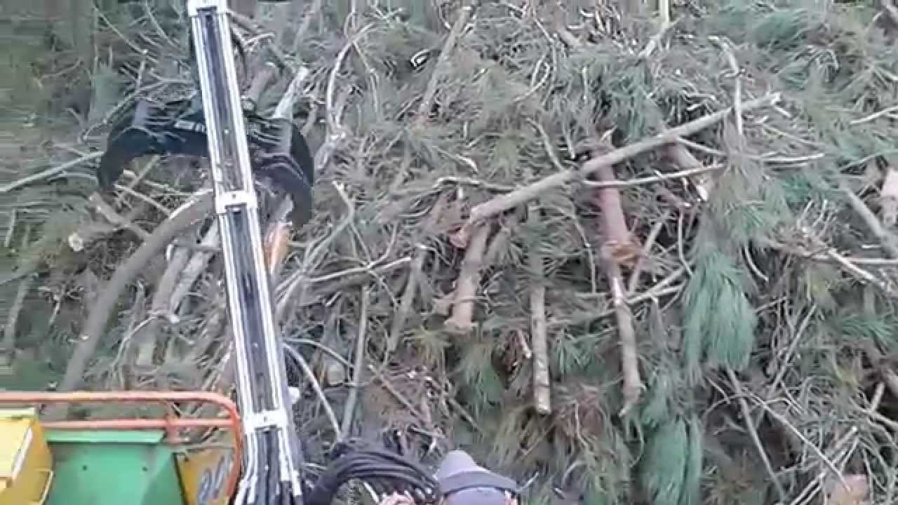 Heizohack 6- 400 biomassa / estilha processamento de resíduos florestais pinho e eucalipto.