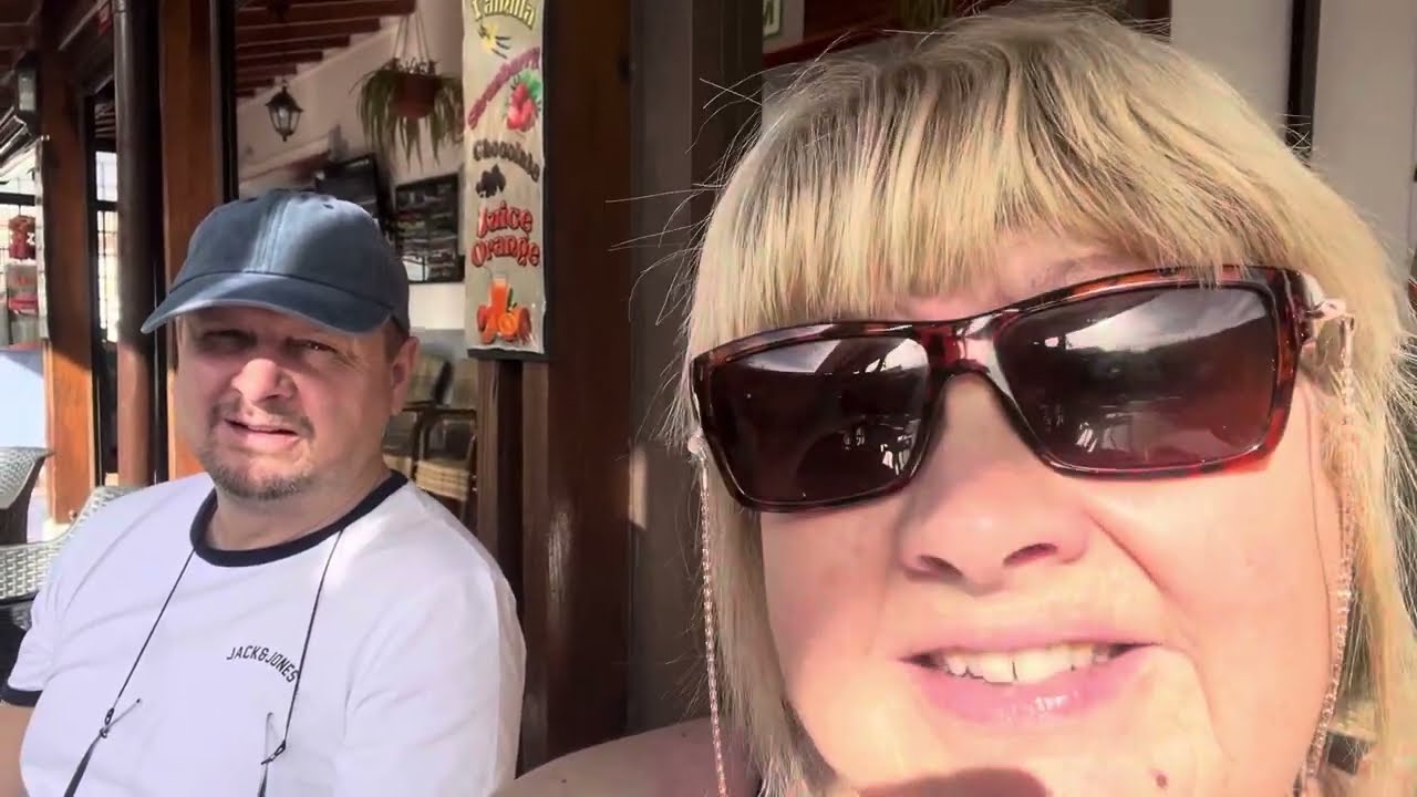 Tenerife first day in the hot winter sun