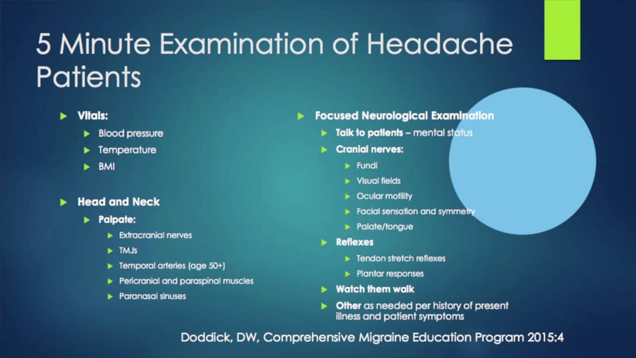 Malignant Secondary Headaches