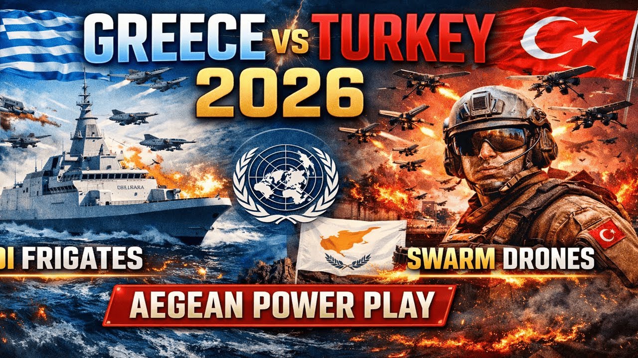 Ελλάδα–Τουρκία 2026: Drones, Φρεγάτες FDI και η νέα ισορροπία ισχύος σε Αιγαίο & Κύπρο