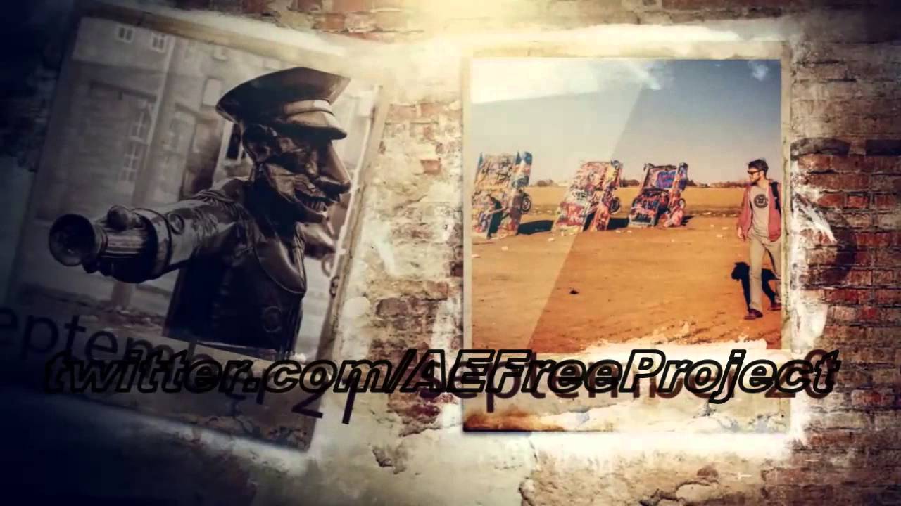 After Effects Project - Old School SlideShow
