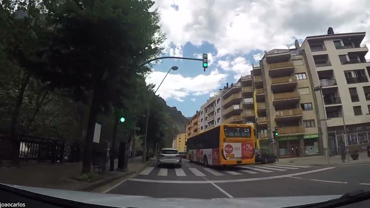 LLegando a Sant Julia(andorra)
