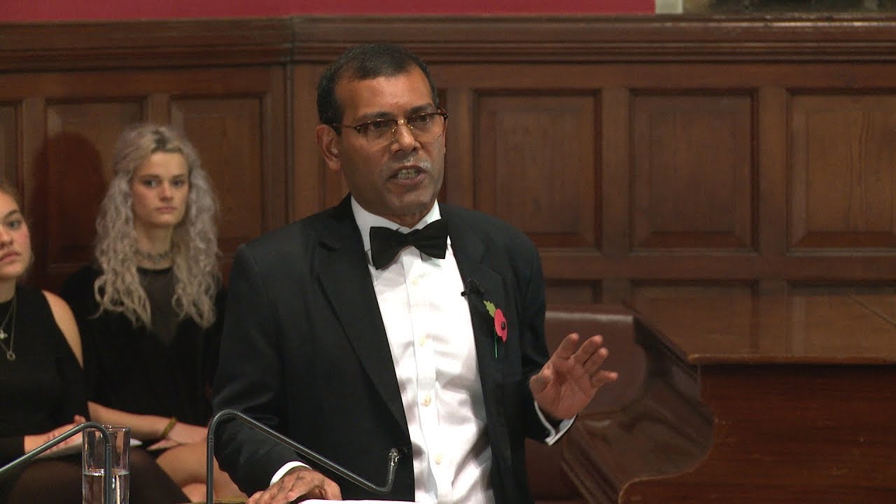 Climate Change Debate | President Mohamed Nasheed | Opposition (6/8)