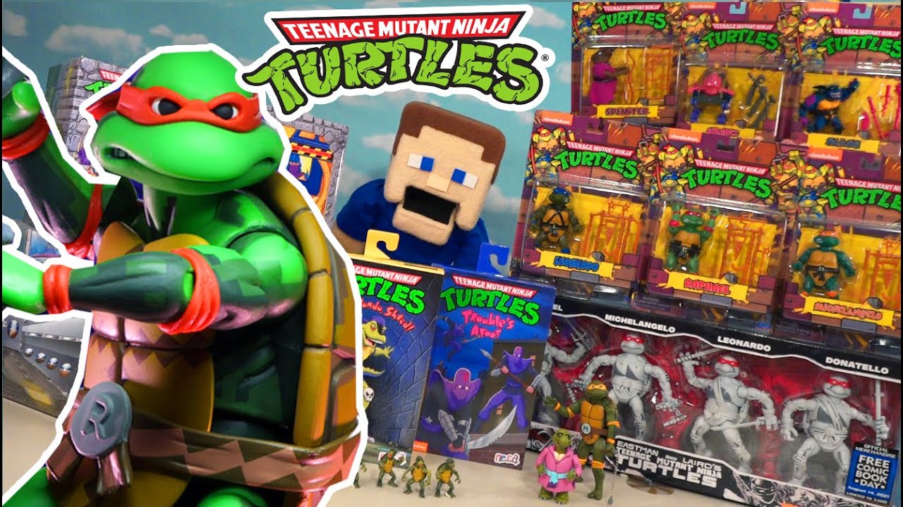 TMNT Ninja Turtles CLASSIC NECA & Playmates Figures Toys 1980's Cartoon Exclusives