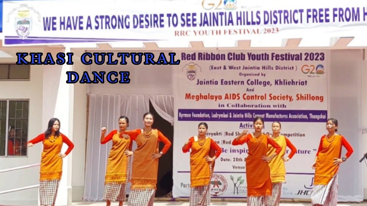 khasi cultural dance || organized by Jaintia Eastern college