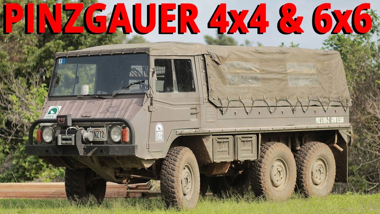 Pinzgauer 4x4 & 6x6 High-Mobility All-Terrain Vehicle