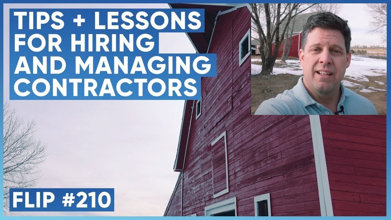 Farm House Flip (#210) Walk Through With a Discussion on Hiring and Managing Contractors