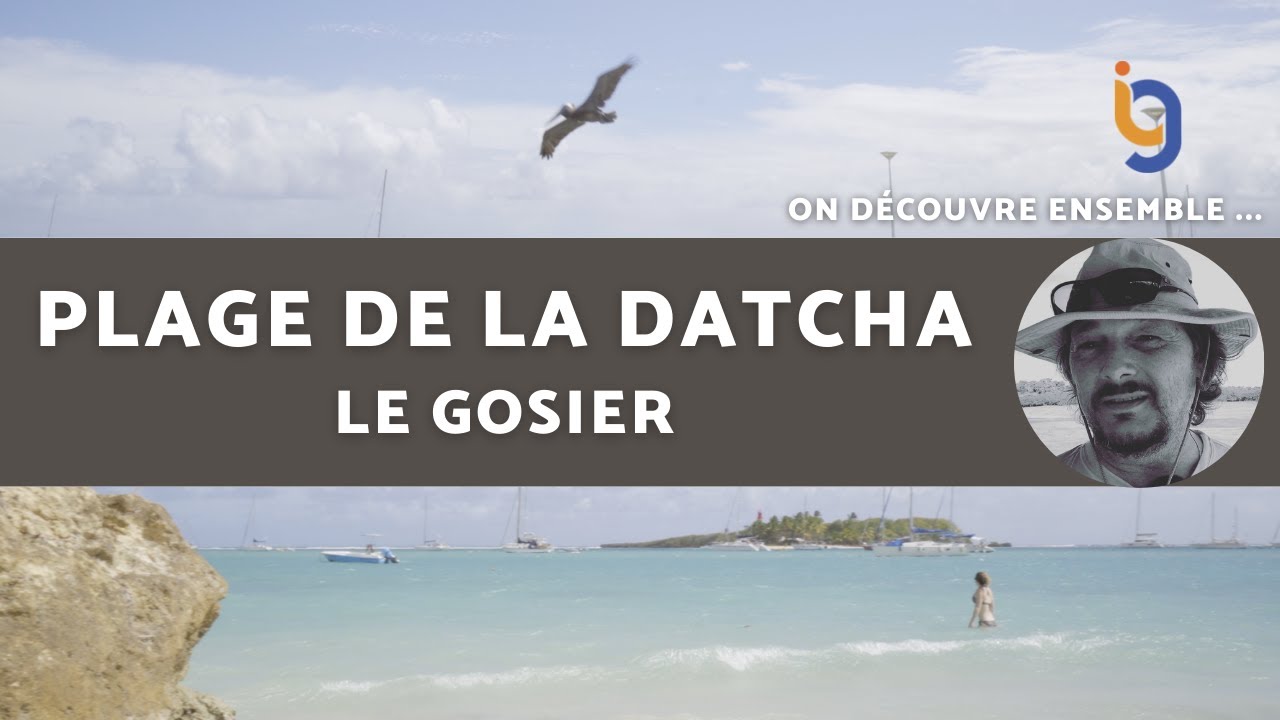 Plage de la Datcha en Guadeloupe