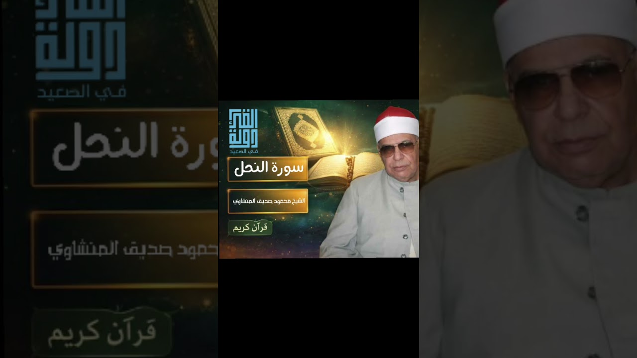 ما تيسر من سورة النحل تلاوة خاشعة تصور المعاني │ الشيخ محمود صديق المنشاوي