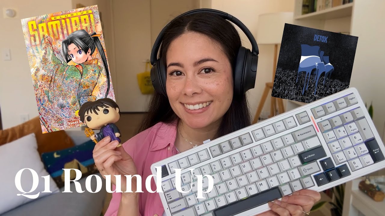 Manga, Creative Goals, & Tech Faves | 2025 Q1 Round Up