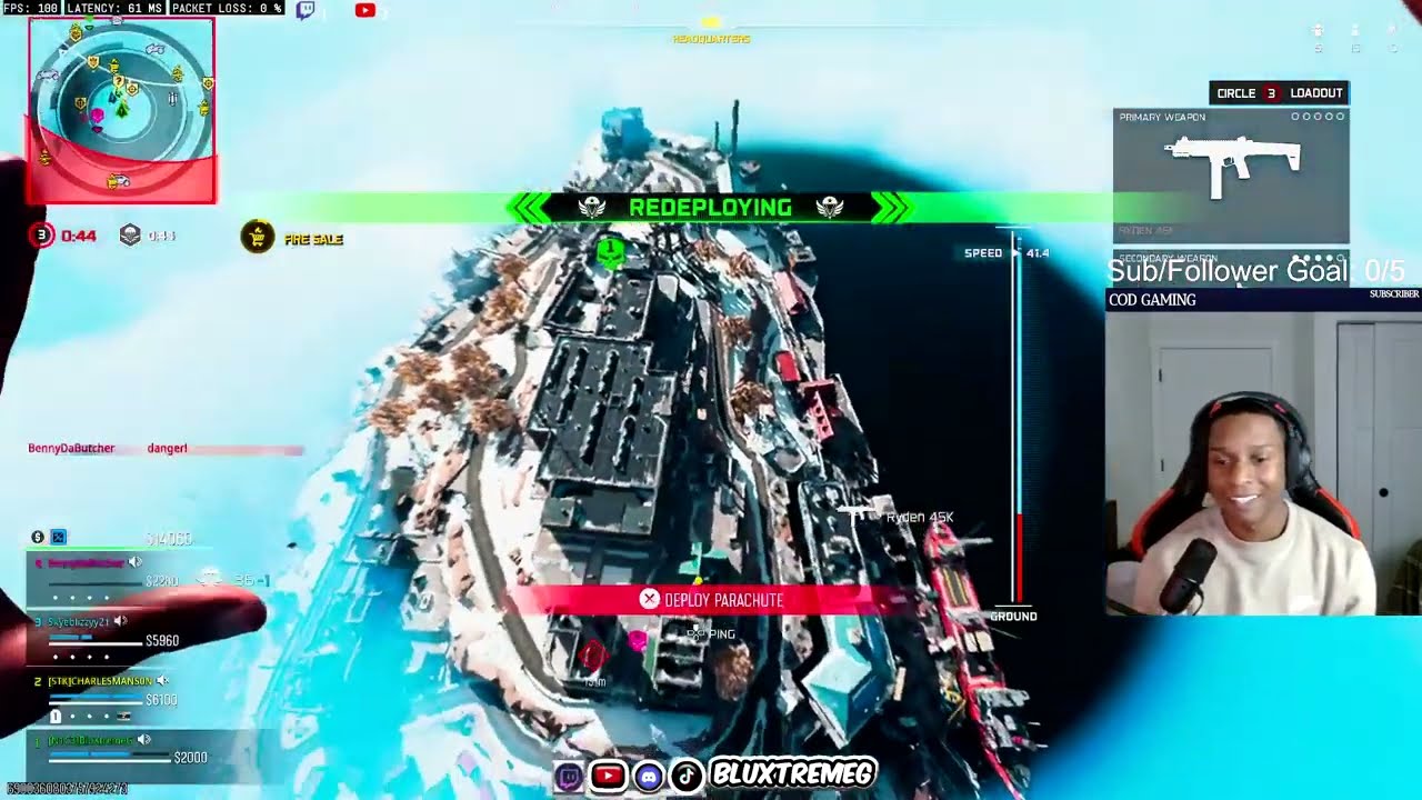 LIVE 🔴 Rebirth Island Winter Season 🥶 Can Randoms Keep Up 👀