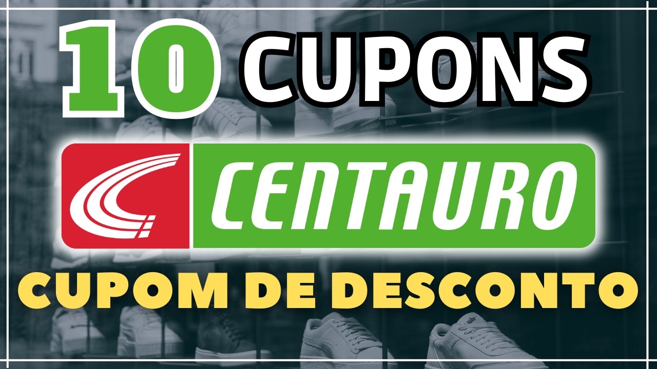 CUPOM DE DESCONTO CENTAURO Fevereiro 2026 CUPONS Centauro HOJE primeira compra CUPONS frete grátis