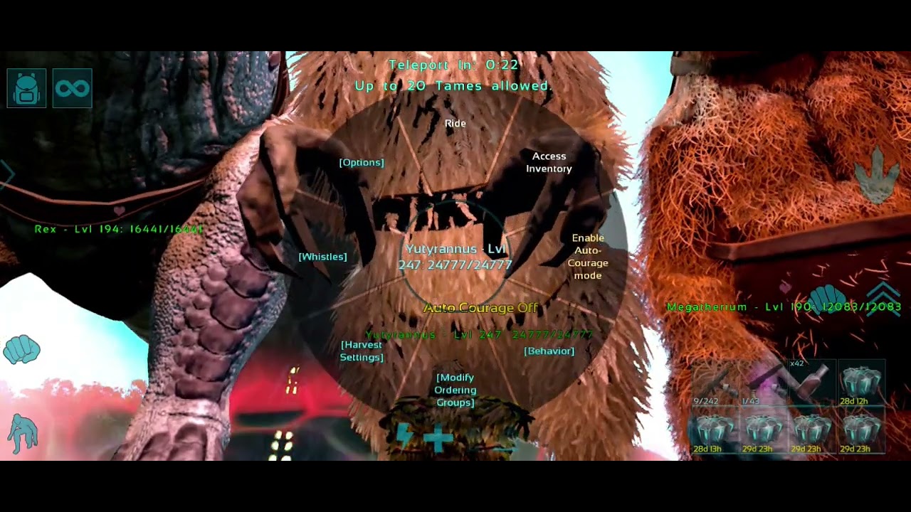 Boss attack ark mobile ultimate 