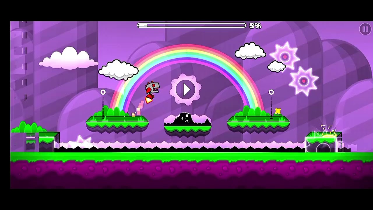Zerei Geometrical Dominator impossível no Geometry Dash 