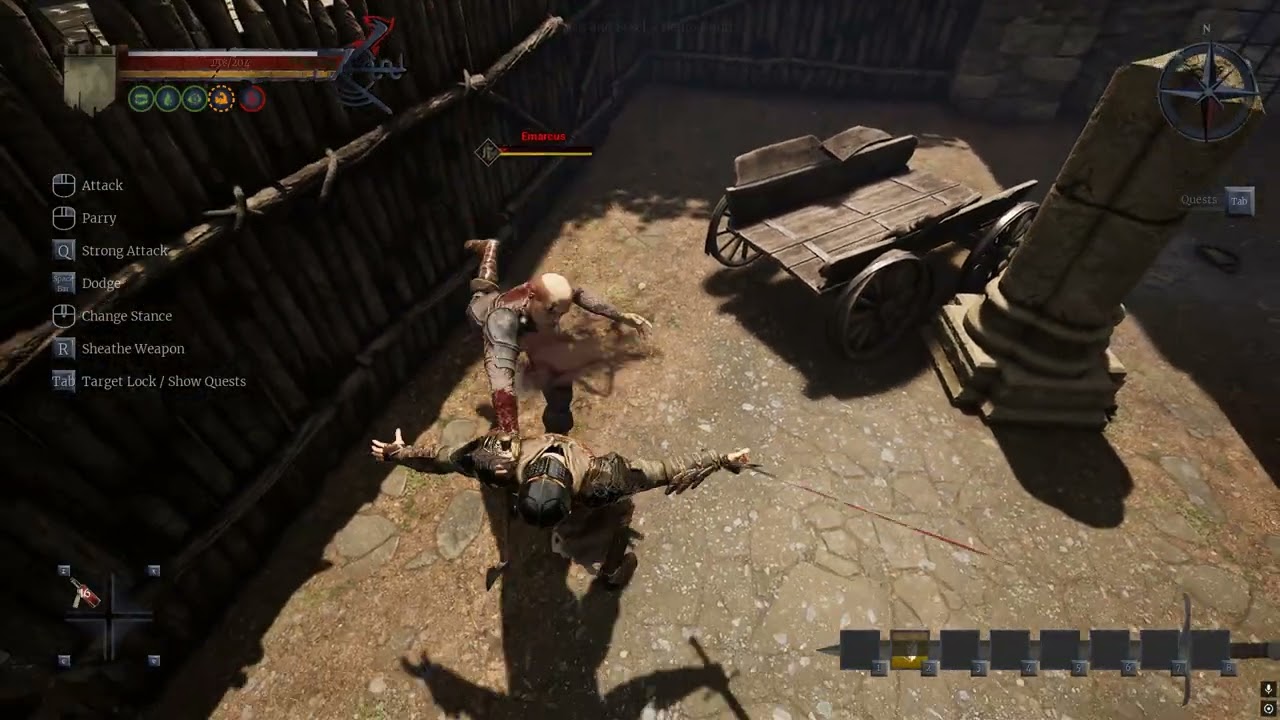 Of Ash and Steel Demo combat