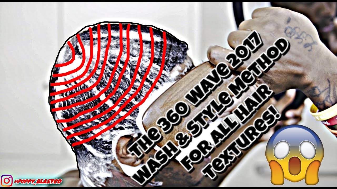 The 360 Wave (Wash & Style Method) 2017 For All Hair Textures!