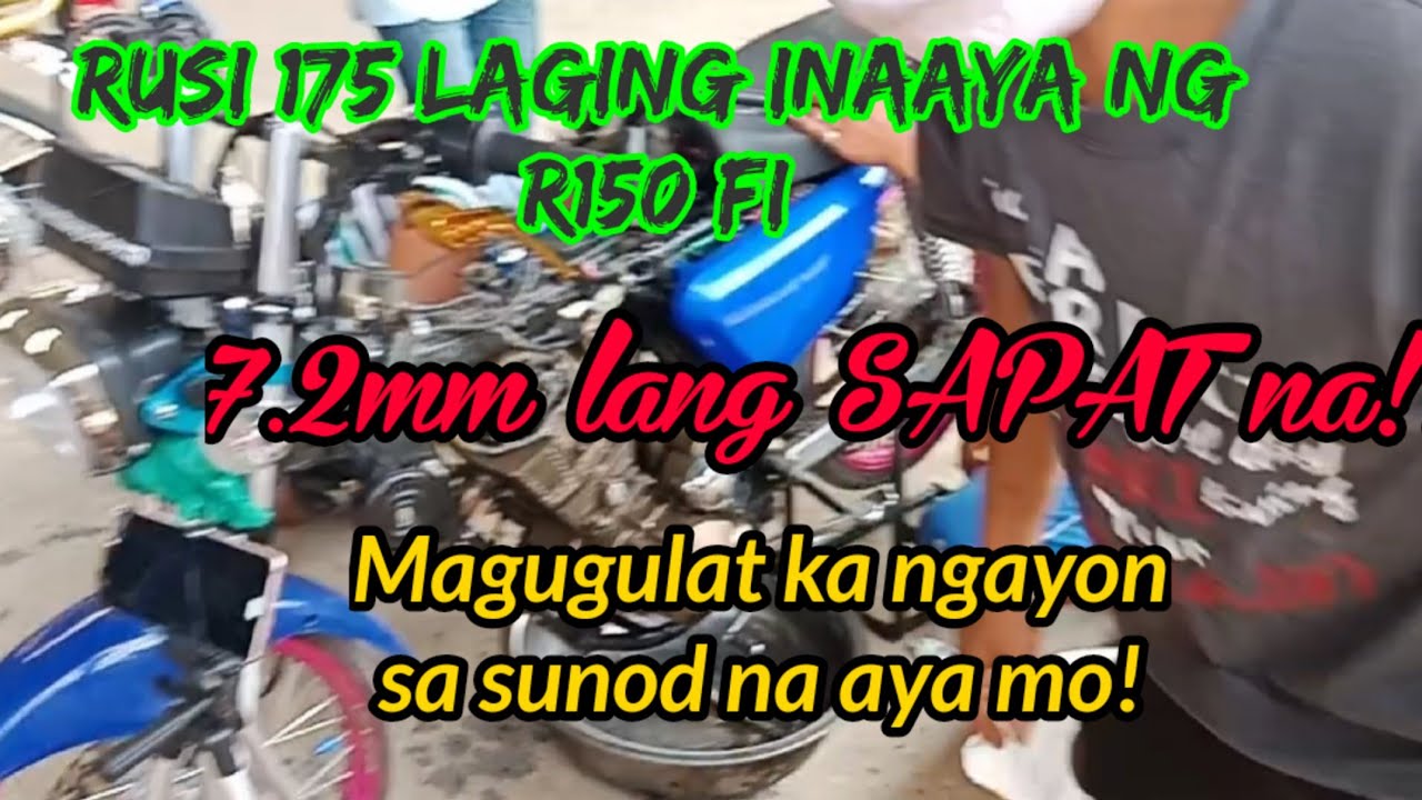 RUSI 175 inaaya lagi ng rfi kakayanin ba? CAM 7.2mm