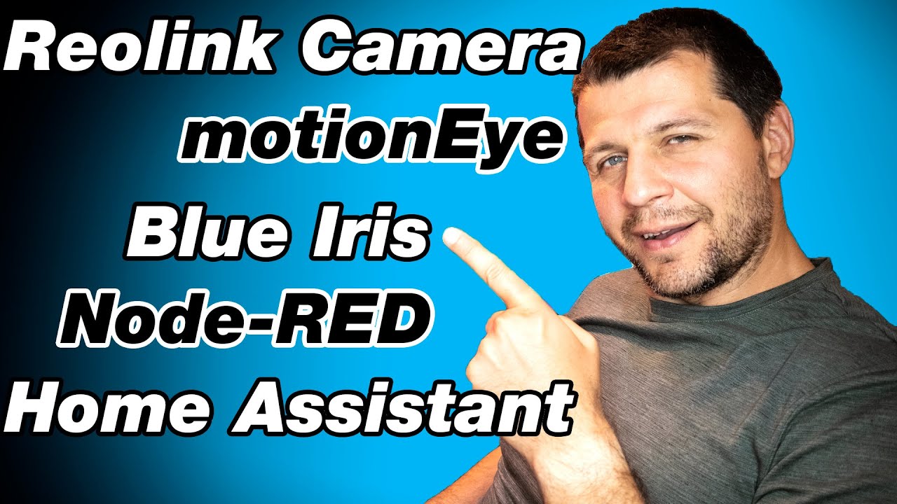 RTSP Reolink Camera + motionEye + Blue Iris + Node-RED + Home Assistant