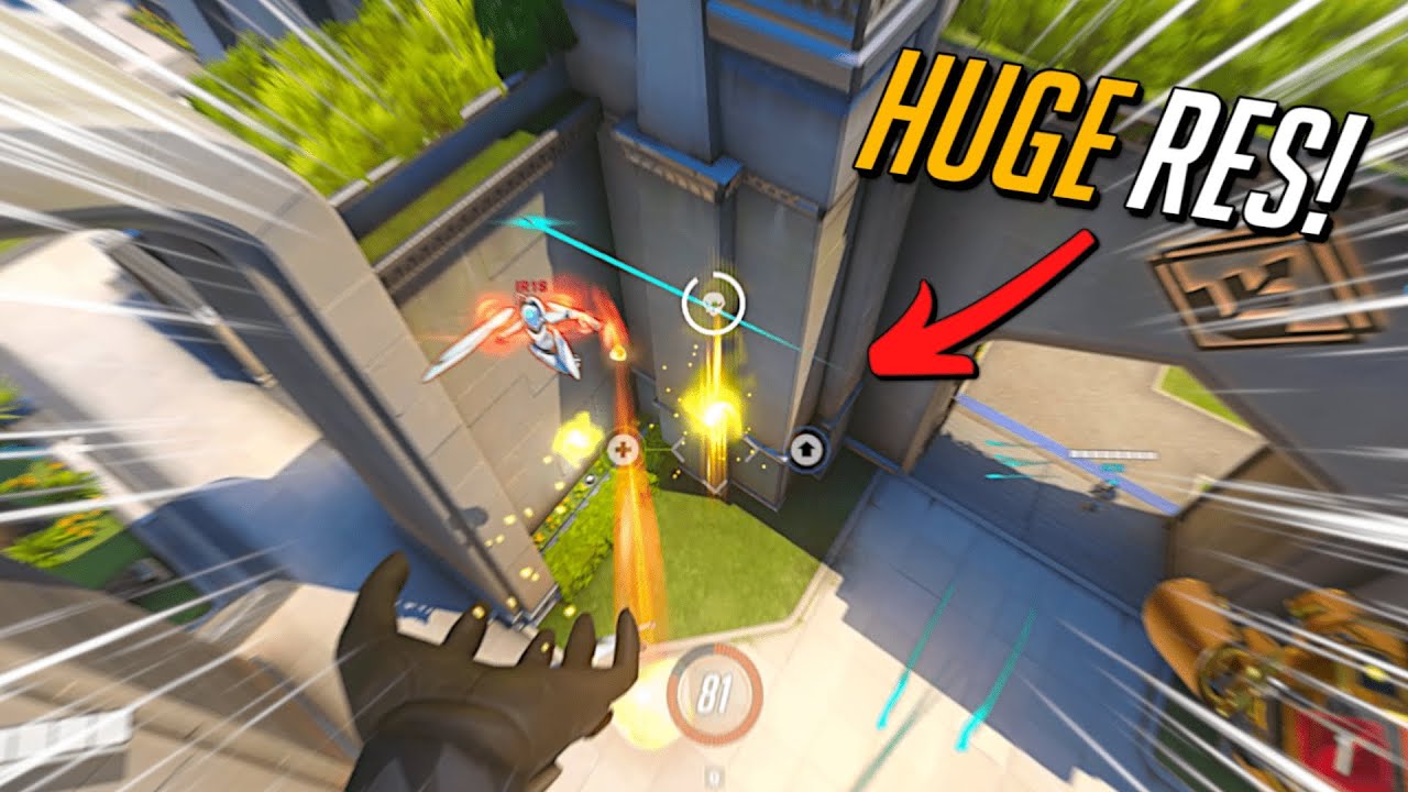 This Res Tech is SO GOOD! 😇 Grandmaster Mercy - Overwatch 2