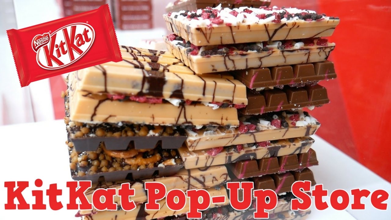 KITKAT POP-UP STORE: CREATE YOUR OWN! - Yum It