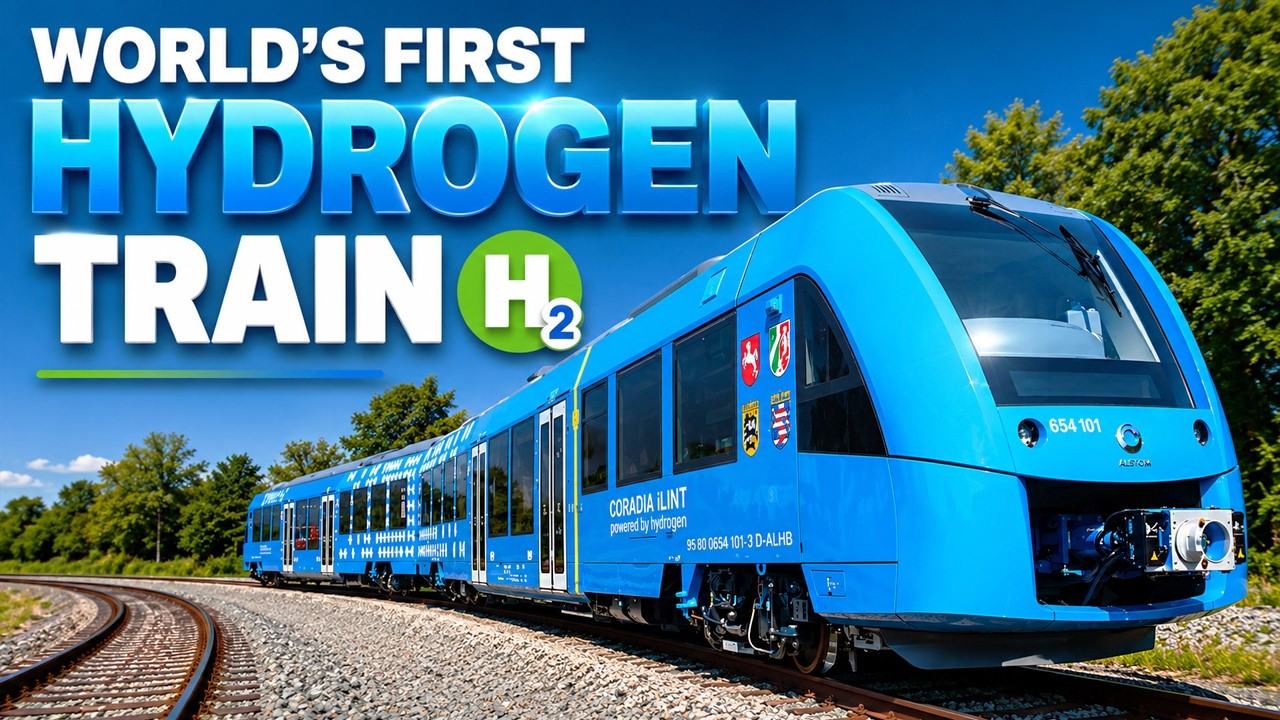 World's First Hydrogen Train - Coradia iLint