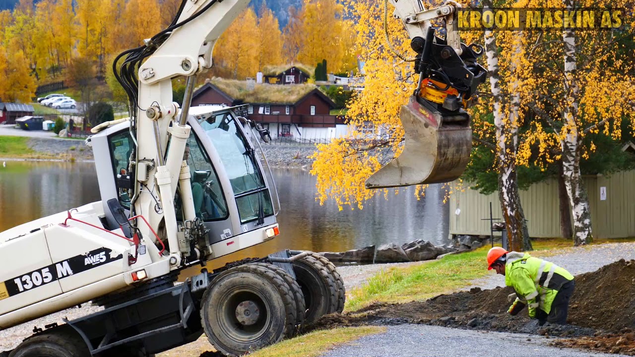 Utbedring av parken ifm Norsk Rakfiskfestival