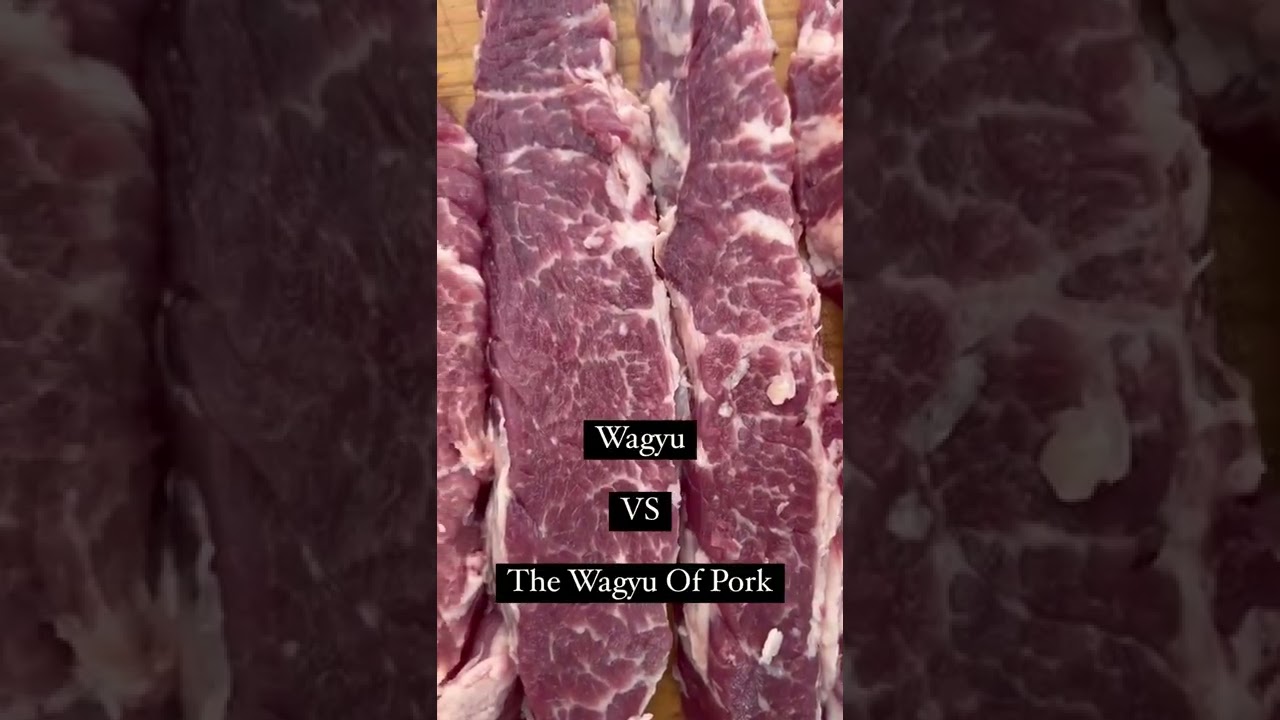 Could you guess which is Campo Grande&rsquo;s Pork or which is wagyu beef? 😜