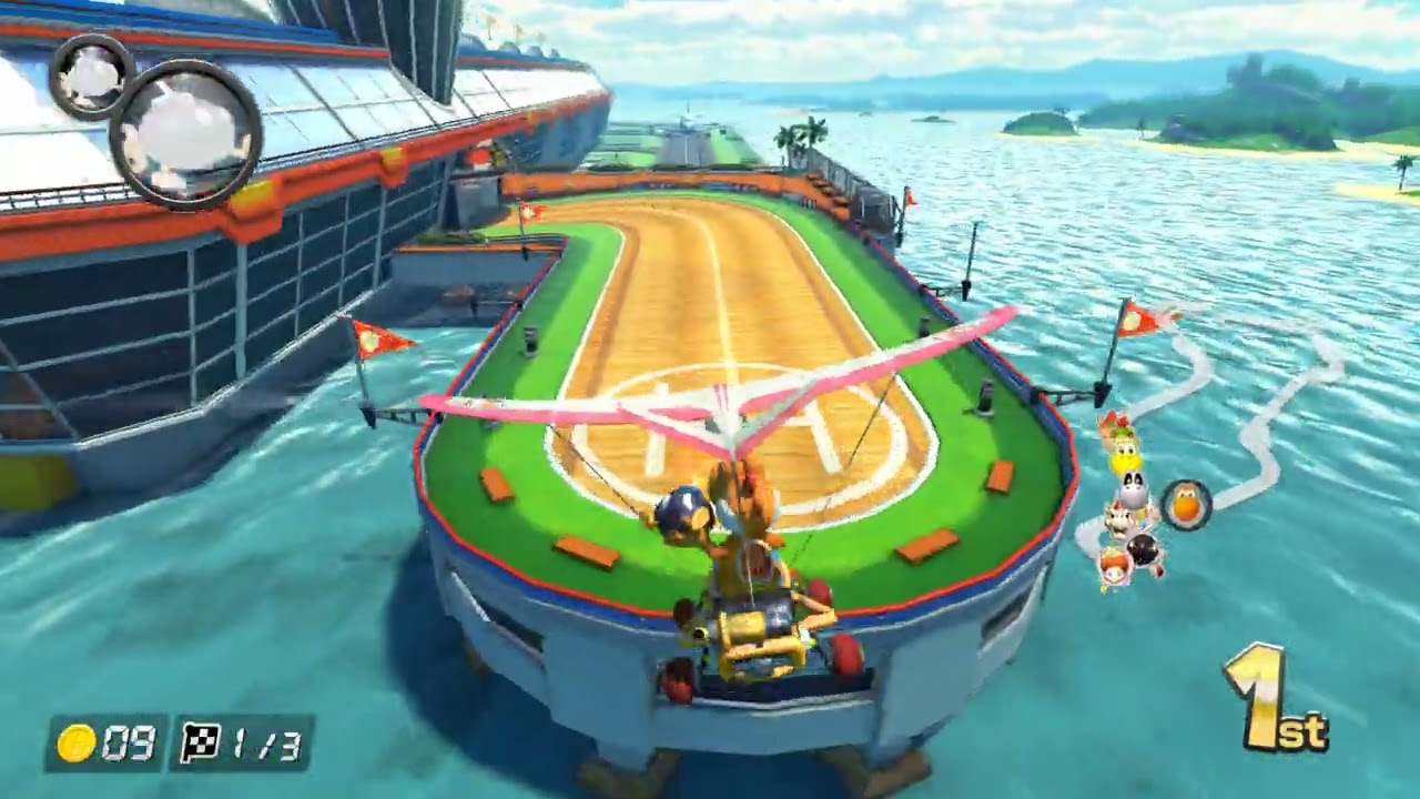 Mario Kart 8 Time #4 Cat Peach Rivalry
