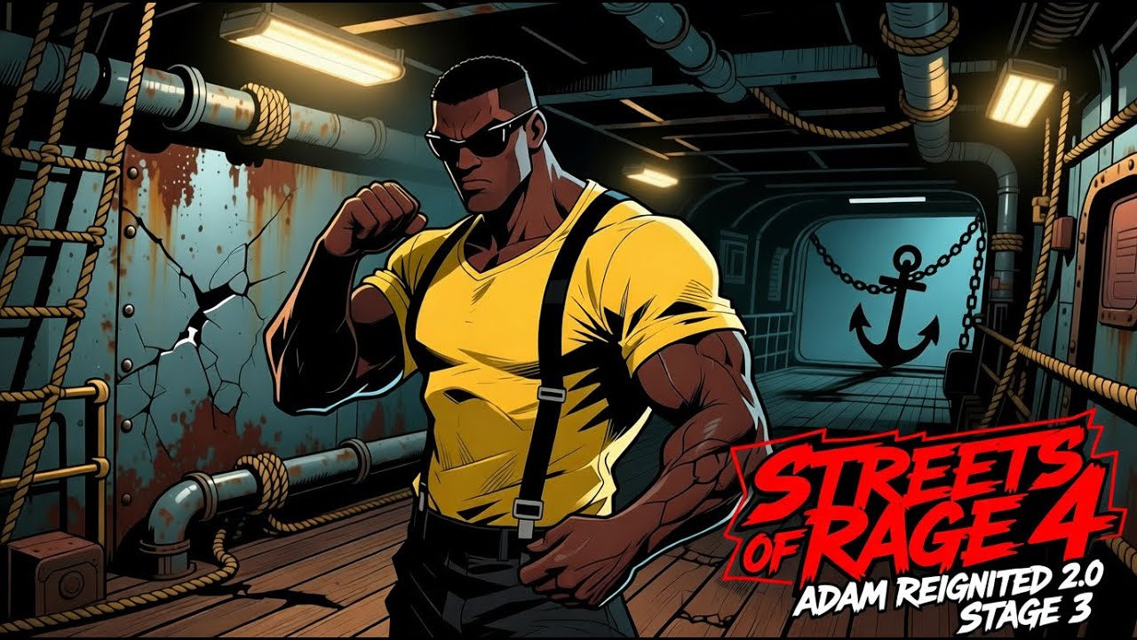 Streets of rage 4 - ADAM - STAGE 3 - No hit Perfect - Reignited mod 2.0