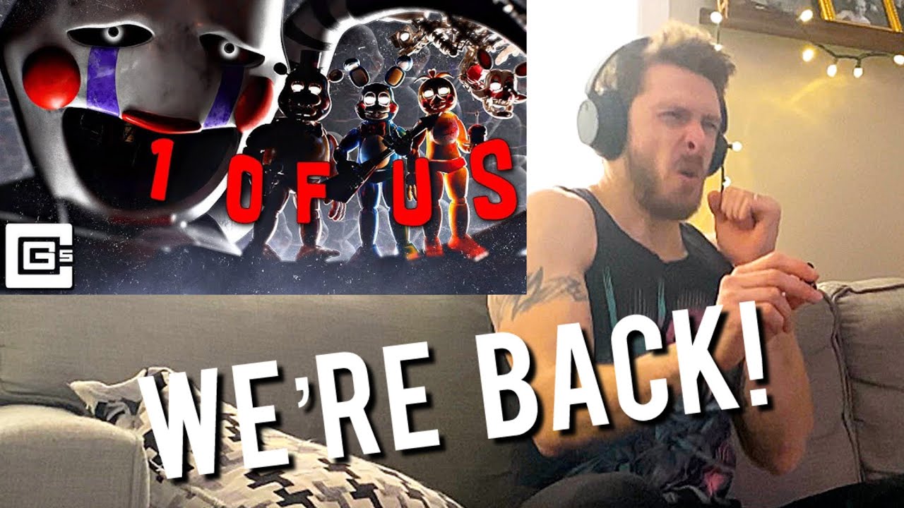VAPOR REACTS TO FNAF 2 SONG 1 OF US BY @CG5 ft. @GlitchWhisper REACTION!!