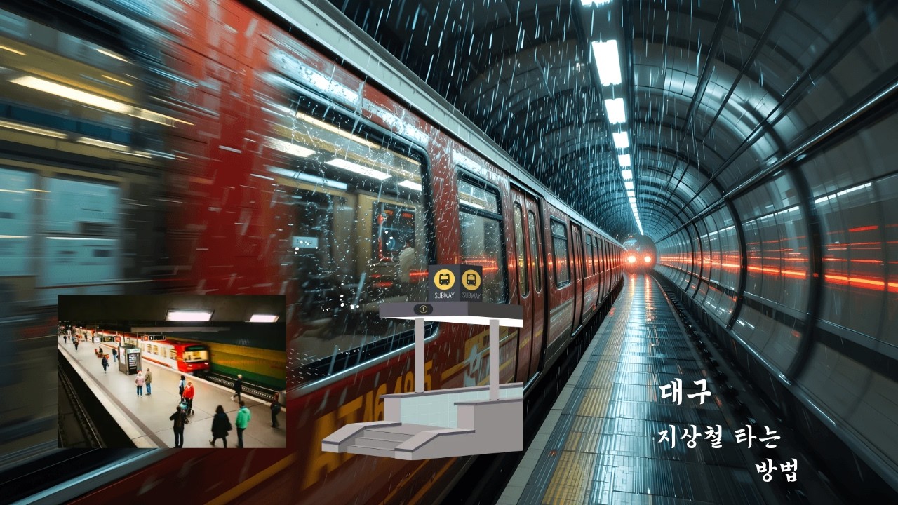 대구 지상철 3호선 어떻게 탈까?
