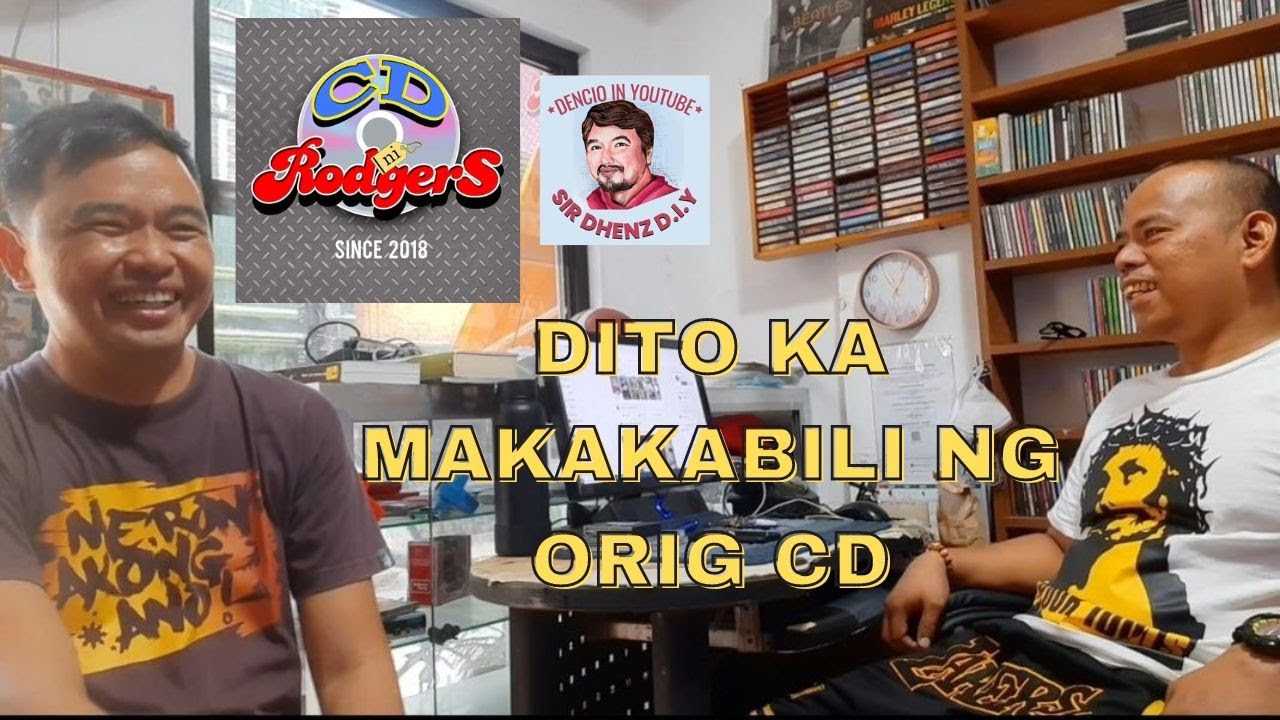 EPISODE 1 SUGOD RECORD STORE SERIES @ CD NI RODGERS MUSIC STORE W/ LOTS OF CD, TAPES & VINYL