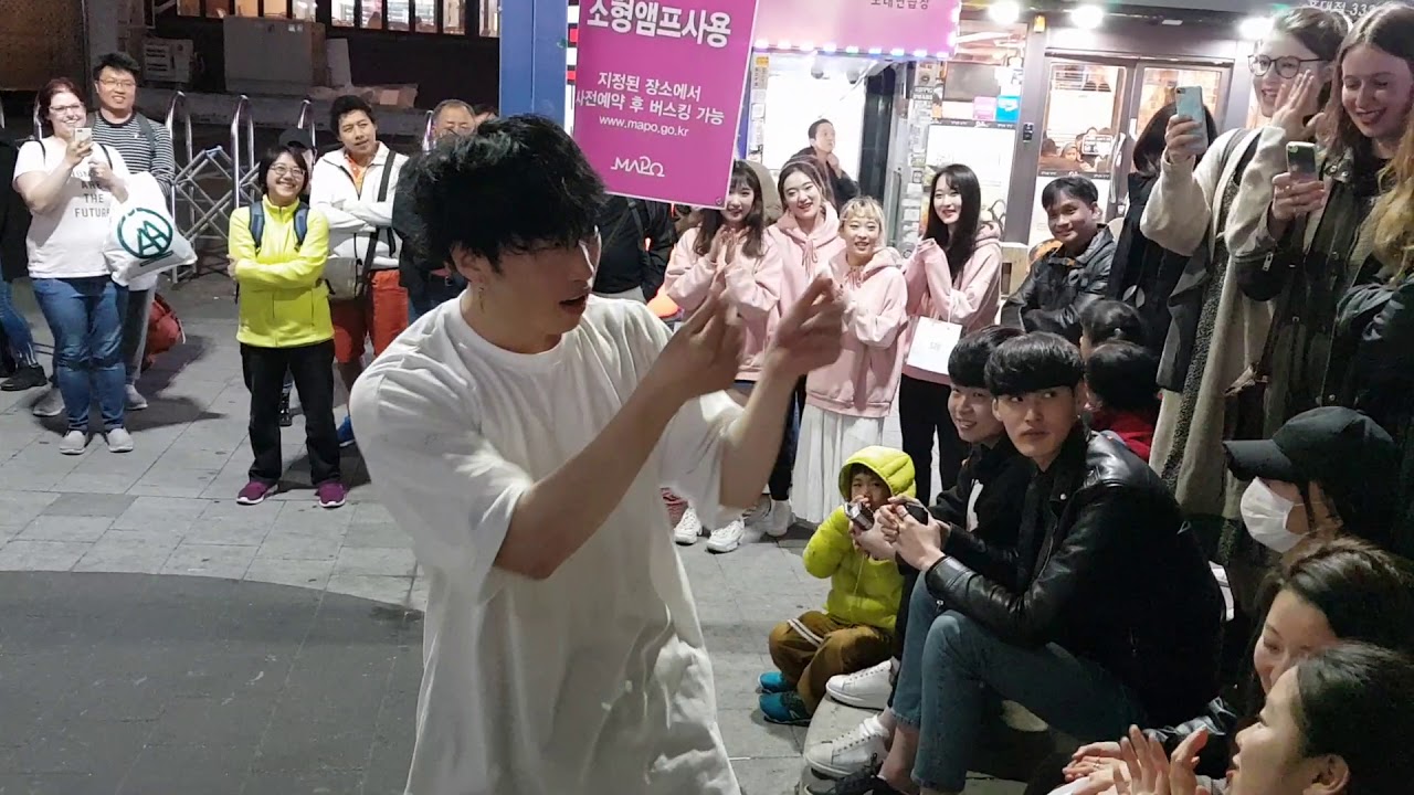 20190417 (양성열,김효진)합동 홍대버스킹 - 관객과 함꼐하는 모모랜드의 뿜뿜