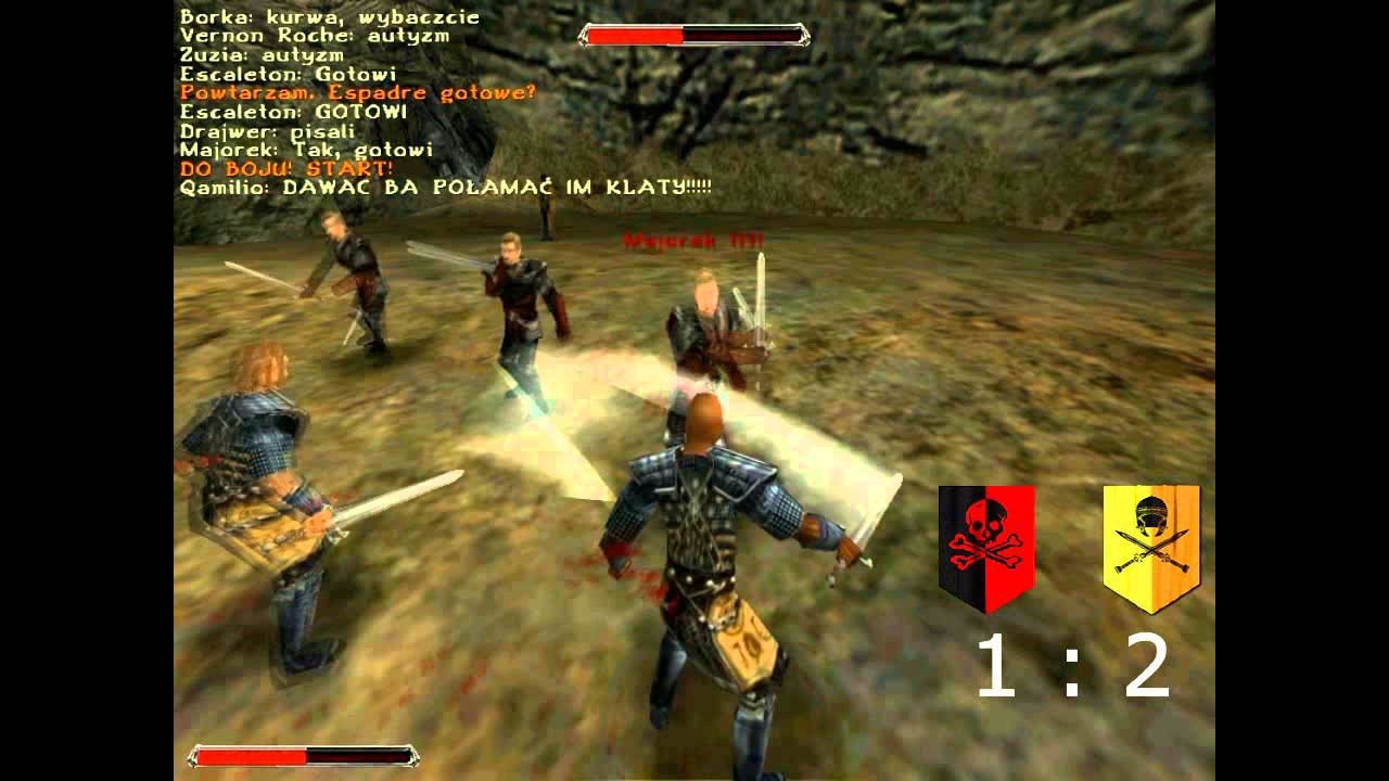 Gothic Multiplayer || Bogowie Areny vs Espadre.