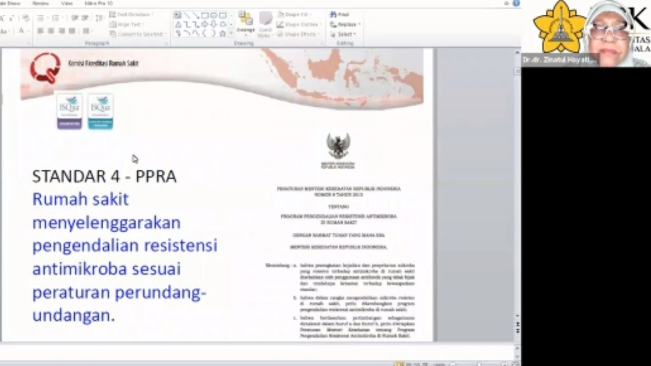 Blok Elektif Antimicrobial Resistance - Standar 4 - Dr. dr. Zinatul Hayati, M.Kes,Sp.MK.(K).