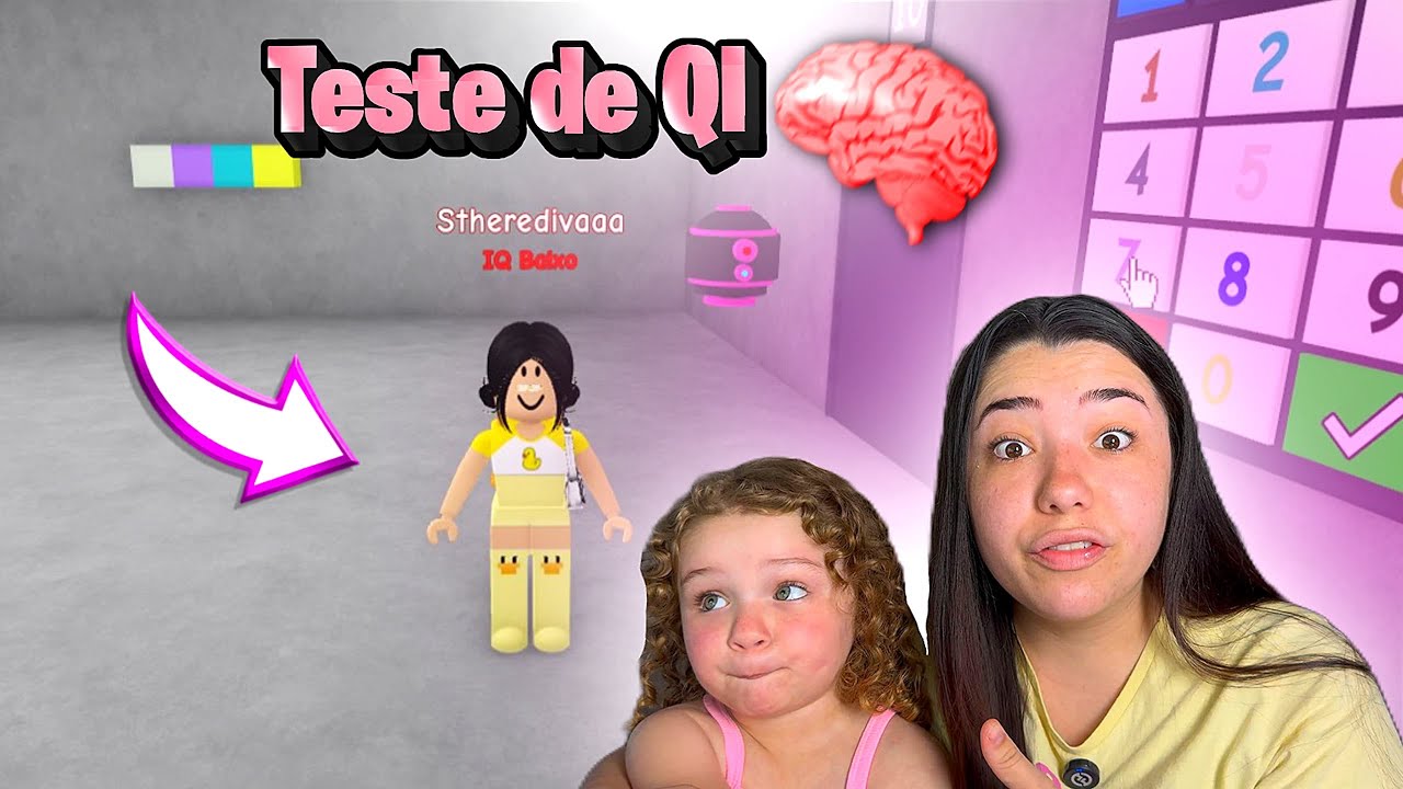 EU E A DIVA FIZEMOS um TESTE DE QI | *somos inteligentes?*