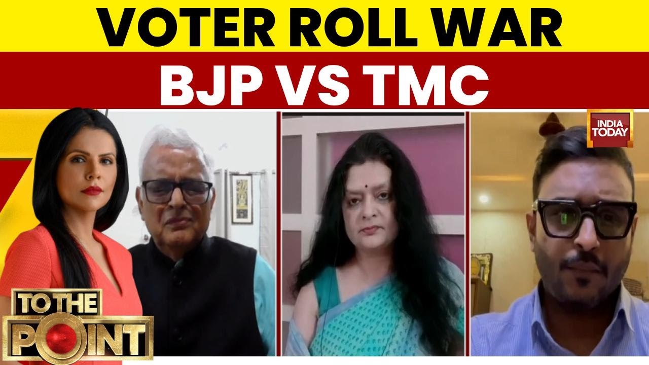 To The Point Debate | Special Report: BJP, TMC Spar Over Voter Roll Revision