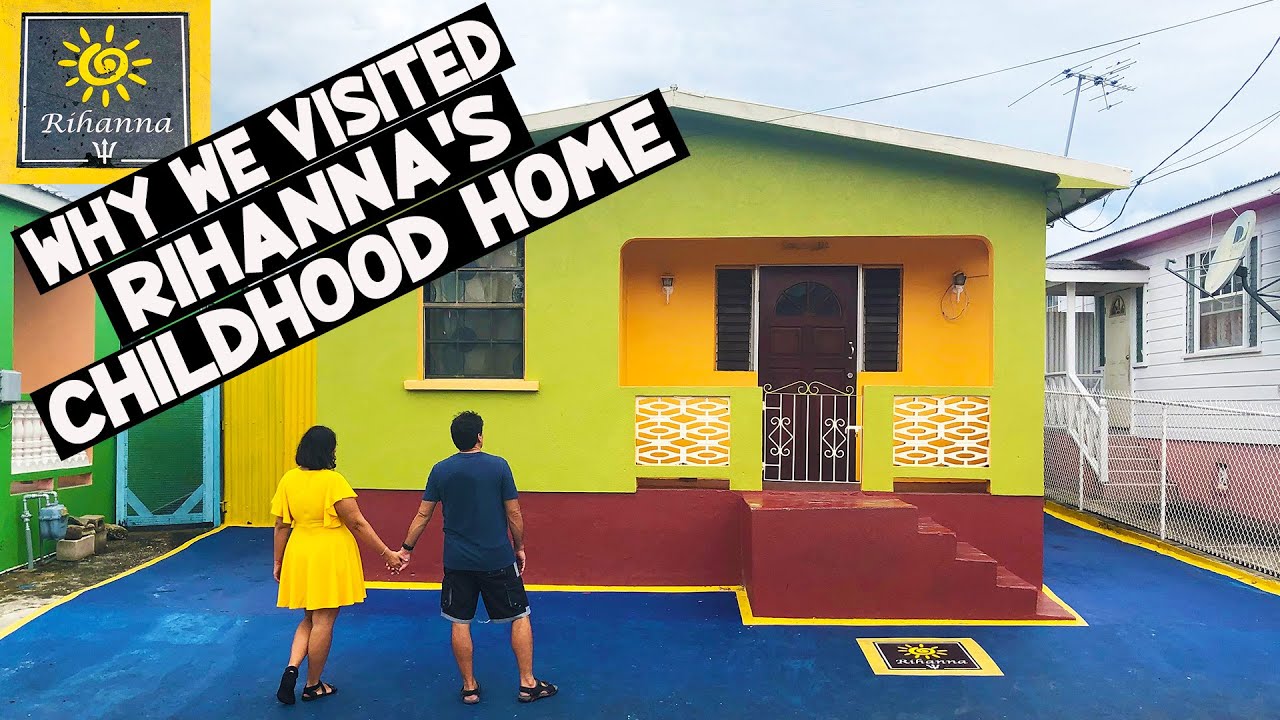 RIHANNA I CHILDHOOD HOME & $22 MILLION MANSION I BARBADOS TRAVEL VLOG
