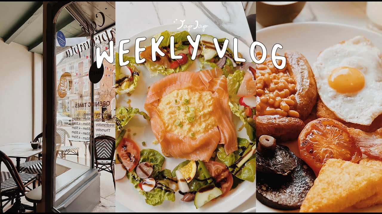 【英國生活Vlog】 煮婦日常 | Derbyshire 小鎮 Ashbourne 一日遊 買海鮮🦞 | cafe.shopping.cooking.daily life in UK
