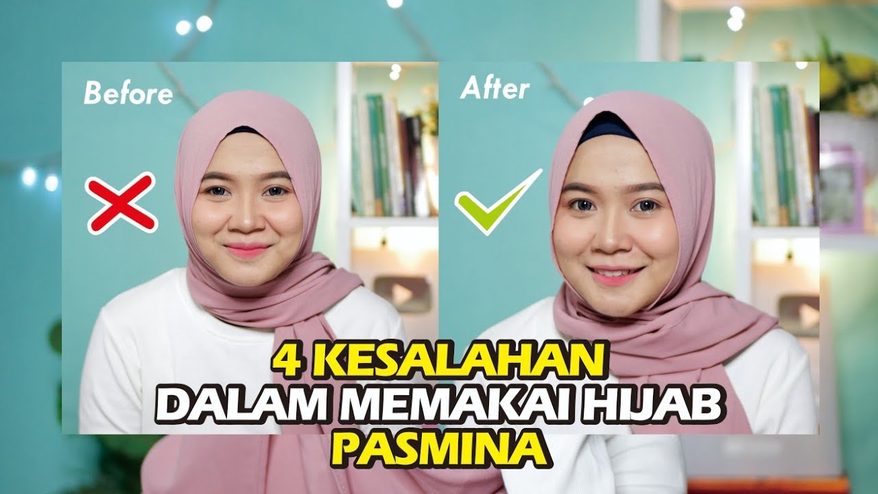 4 Kesalahan Menggunakan Hijab Pasmina untuk Wajah Bulat