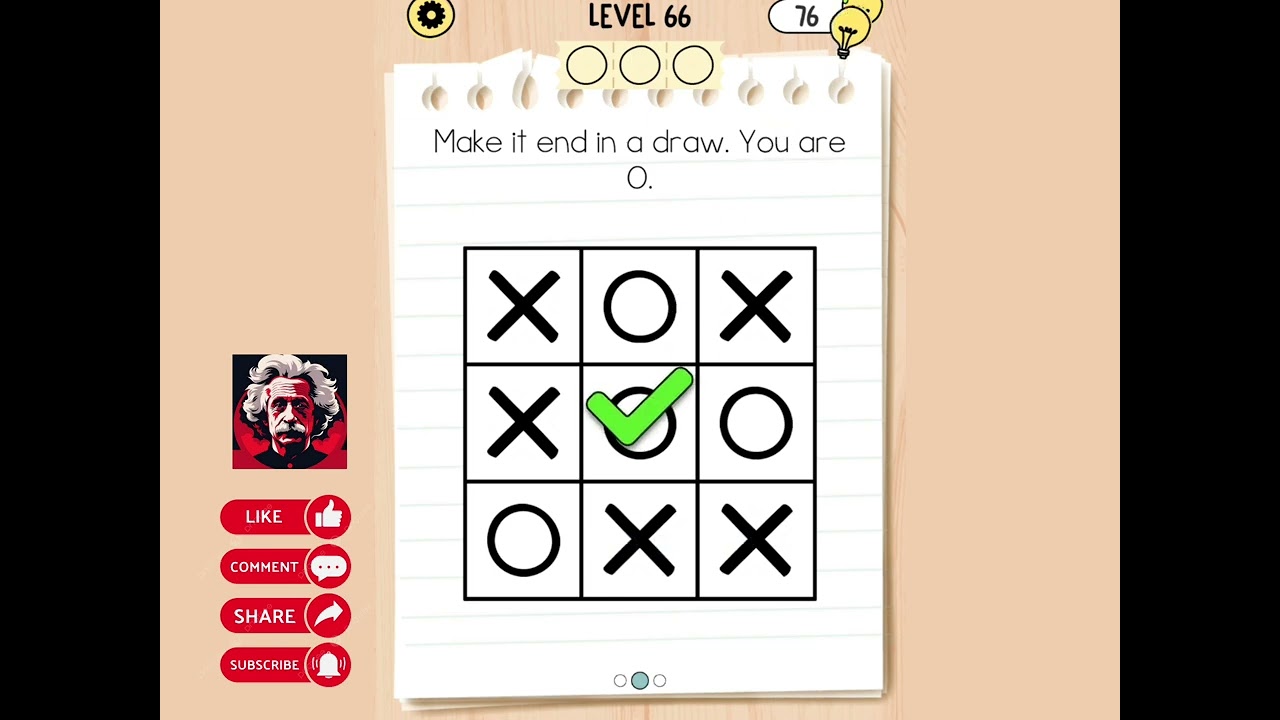 Brain test 5 level 66 Full Guide Walkthrough Solution